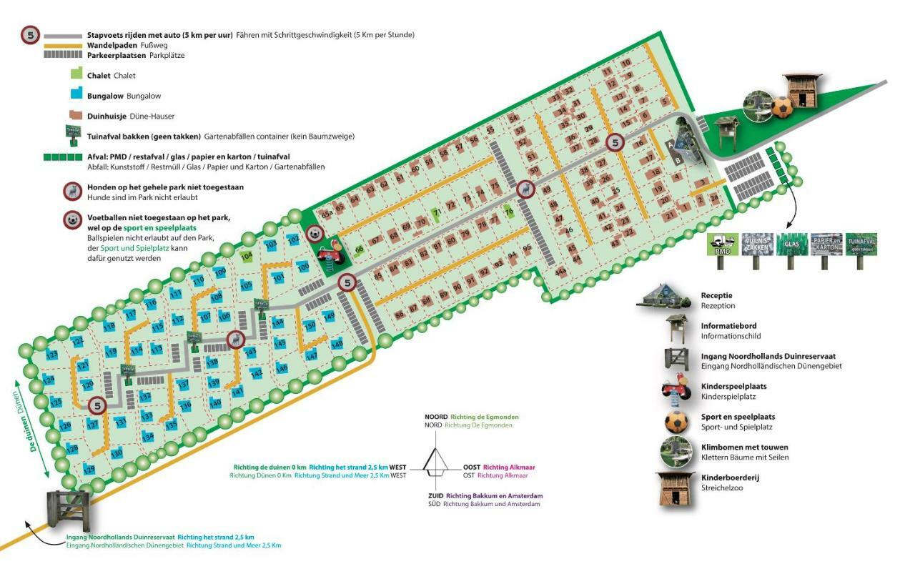 Appartementen - Bungalowpark Mooyeveld - Uniek Gelegen In De Duinen! Egmond-Binnen Εξωτερικό φωτογραφία
